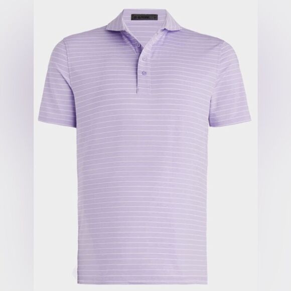 G/FORE | Shirts | Gforefeeder Stripe Modern Spread Collar Tech Aura ...